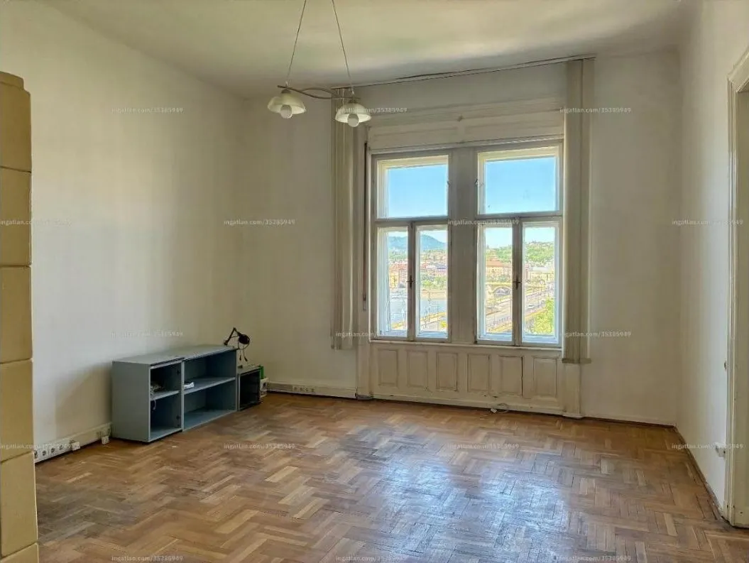 Dunai örökpanorámás nagypolgári lakás a Jászai Mari térnél – 3. kép